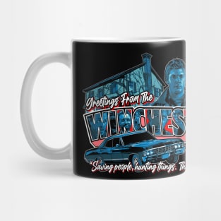 Greetings From the Winchesters Mug